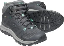'Keen Outdoor' Women's Terradora II WP Mid Hiker - Magnet / Ocean Wave -Athletic Shoes Sales 1022353 PPS large 1024x1024@2x