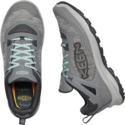 'Keen Outdoor' Women's Terradora Flex WP Low Hiker - Steel Grey / Cloud Blue -Athletic Shoes Sales 1026883 PLD med 1024x1024@2x