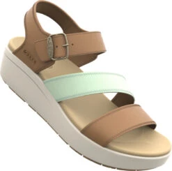 'Keen Outdoor' Women's Ellecity Backstrap Sandal - Natural / Clearly Aqua -Athletic Shoes Sales 1027273 3Q3D med 1024x1024@2x