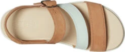 'Keen Outdoor' Women's Ellecity Backstrap Sandal - Natural / Clearly Aqua -Athletic Shoes Sales 1027273 SLD med 1024x1024@2x