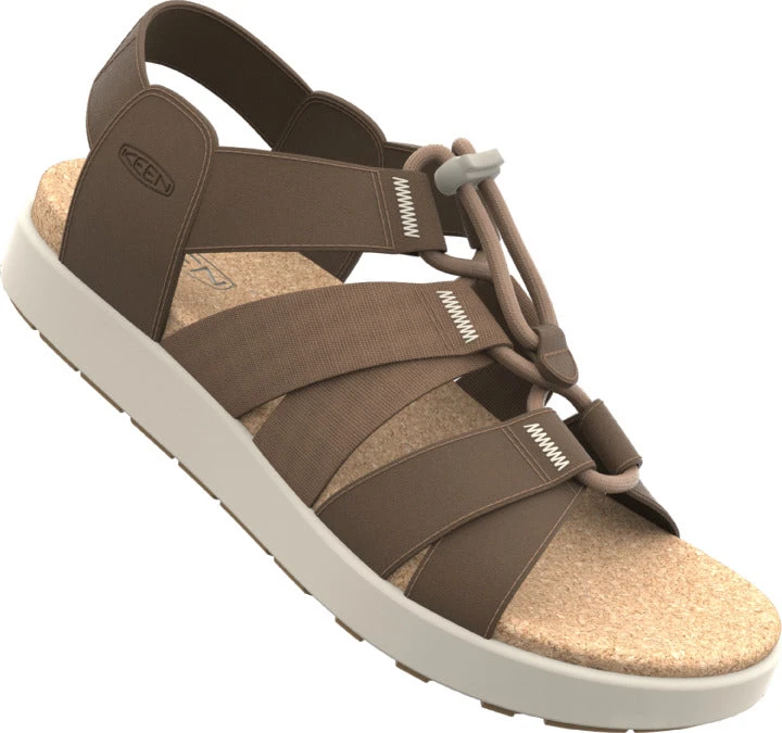 'Keen Outdoor' Women's Elle Mixed Strap Sandal - Toasted Coconut / Birch 8 'Keen Outdoor' Women's Elle Mixed Strap Sandal - Toasted Coconut / Birch - Image 6