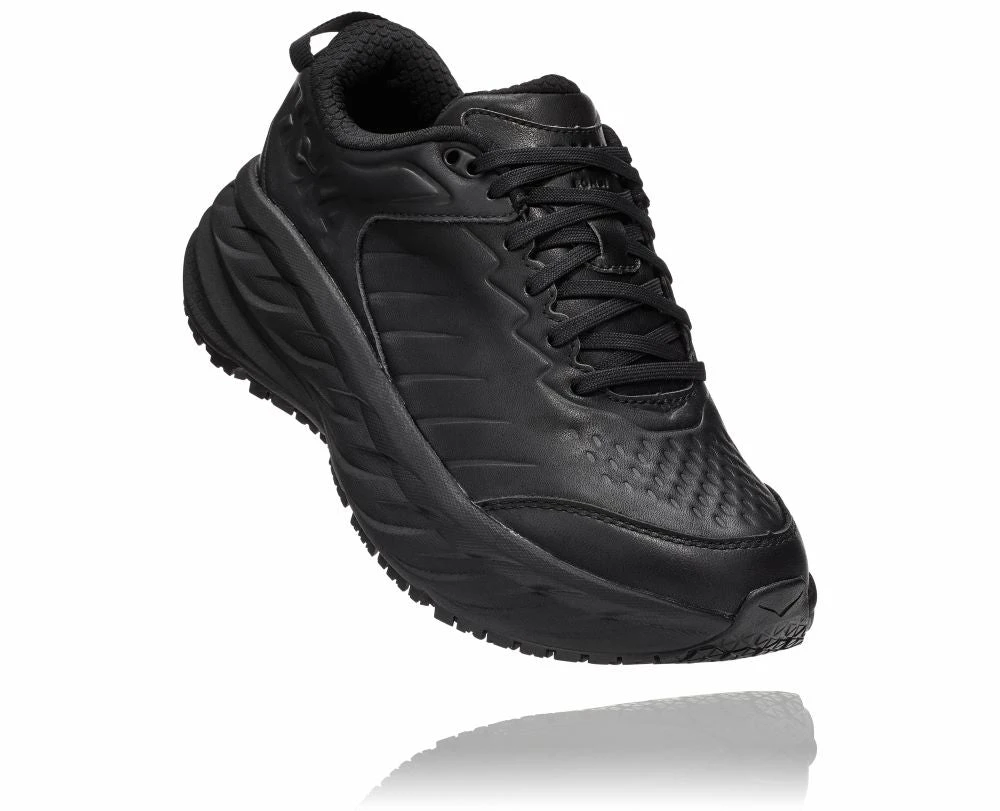 'HOKA' Women's Bondi SR - Black / Black (Wide) 3 'HOKA' Women's Bondi SR - Black / Black (Wide)
