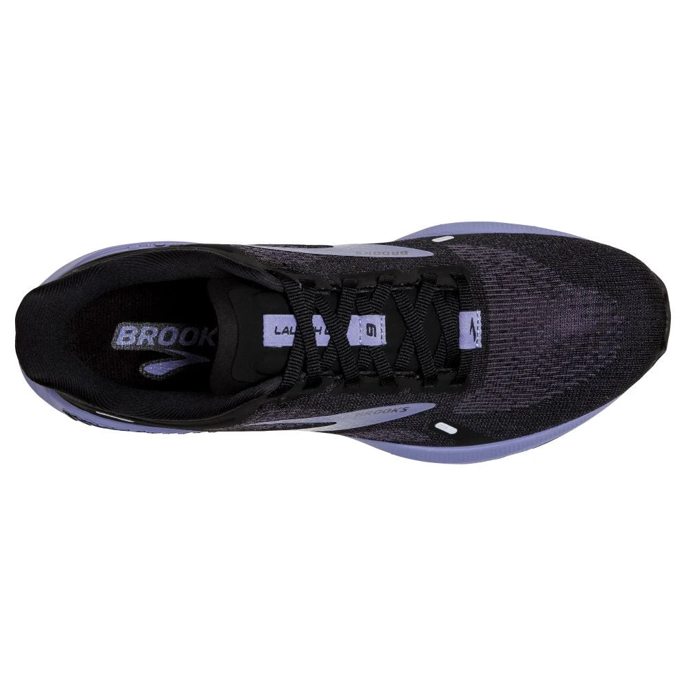 'Brooks' Women's Launch GTS 9 - Black / Ebony / Purple 4 'Brooks' Women's Launch GTS 9 - Black / Ebony / Purple - Image 2