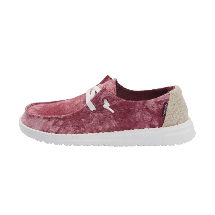 'Hey Dude' Women's Wendy Tie Dye - Red 8 'Hey Dude' Women's Wendy Tie Dye - Red - Image 6