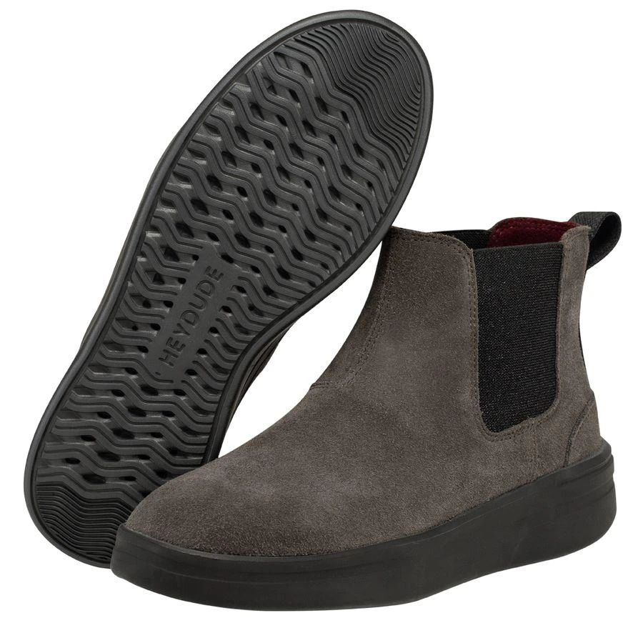 'Hey Dude' Women's Vic Suede - Shadow Grey 4 'Hey Dude' Women's Vic Suede - Shadow Grey - Image 2