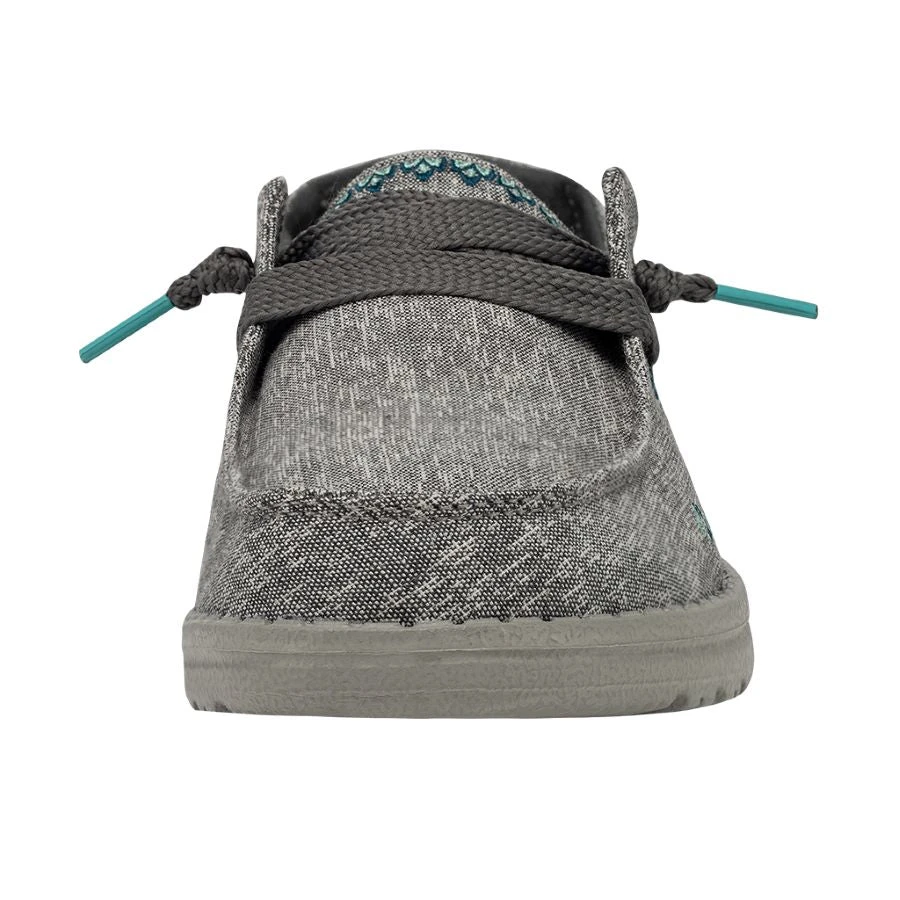 'Hey Dude' Women's Wendy Flora - Tulip Grey 6 'Hey Dude' Women's Wendy Flora - Tulip Grey - Image 4