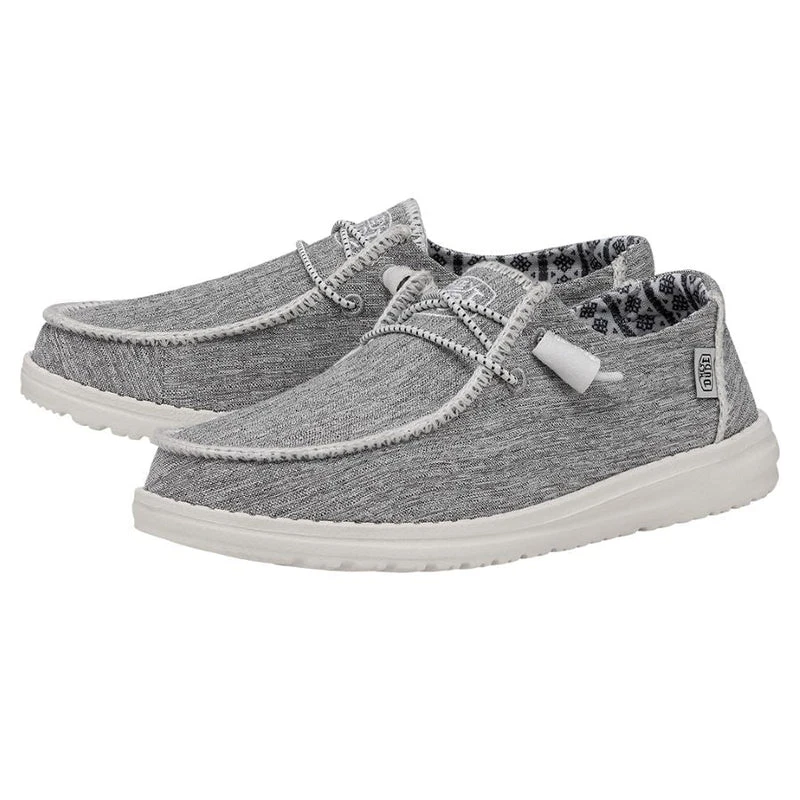 'Hey Dude' Women's Wendy Boho Stitch - White Melange 3 'Hey Dude' Women's Wendy Boho Stitch - White Melange