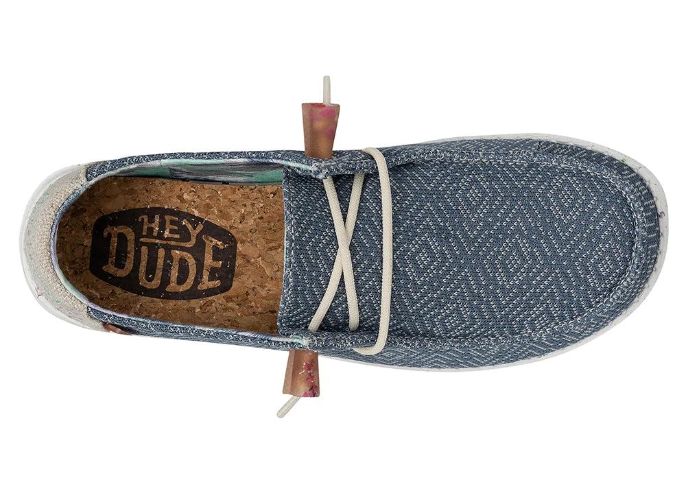 Hey Dude' Women's Wendy Knit II - Blue Denim 4 Hey Dude' Women's Wendy Knit II - Blue Denim - Image 2