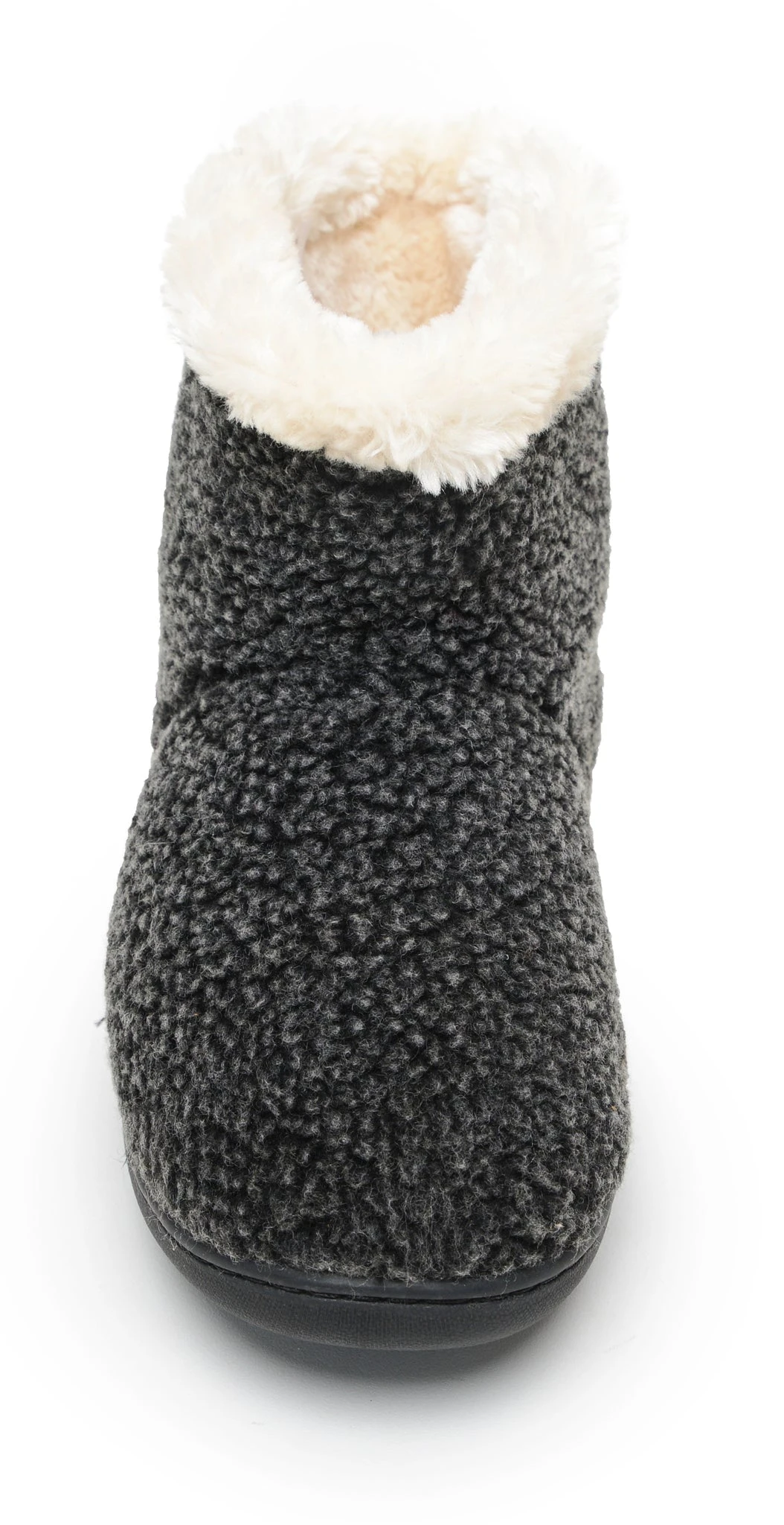 'Minnetonka' Women's Betty Slipper - Charcoal 5 'Minnetonka' Women's Betty Slipper - Charcoal - Image 3