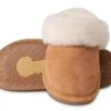 'Old Friend Footwear' Women's Scuff Slipper - Chestnut -Athletic Shoes Sales 441169 WomansScuff Chestnut Feature IMG 5127 medRes 1024x1024@2x