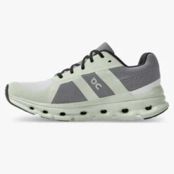 'On Running' Women's Cloudrunner - Frost / Aloe -Athletic Shoes Sales 46.99019 cloudrunner ss22 frost aloe w g4 1024x1024@2x