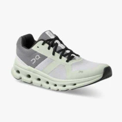 'On Running' Women's Cloudrunner - Frost / Aloe -Athletic Shoes Sales 46.99019 cloudrunner ss22 frost aloe w g6 1024x1024@2x