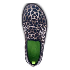 'OOFOS' Women's OOmg EeZee Low Shoe - Cheetah -Athletic Shoes Sales 5072BLKCHEET shot6 jpg 1024x1024@2x