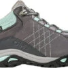 Oboz Footwear 'Oboz' Women's Sapphire Low WP Low Hiker - Charcoal / Beach Glass (Wide) -Athletic Shoes Sales 71602 Womens Sapphire B DRY Char Bglas side 58250 1024x1024@2x
