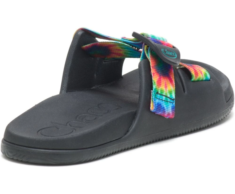'Chaco' Women's Chillos Slide Sandal - Dark Tie Dye 6 'Chaco' Women's Chillos Slide Sandal - Dark Tie Dye - Image 4
