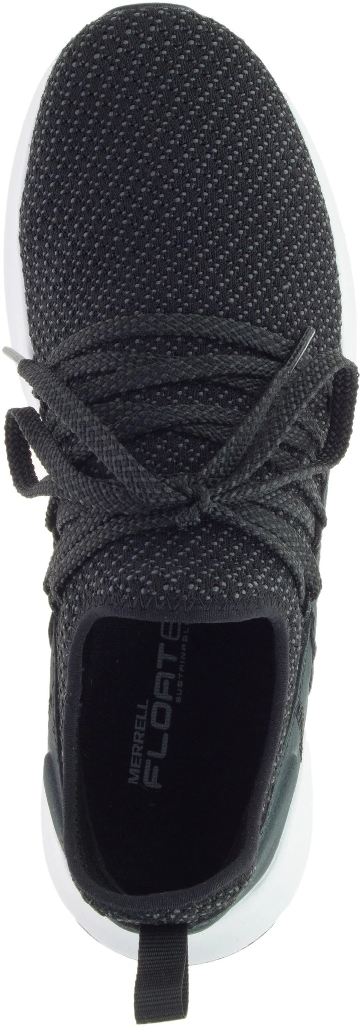 'Merrell' Women's Cloud Knit Sneaker - Black / White 4 'Merrell' Women's Cloud Knit Sneaker - Black / White - Image 2