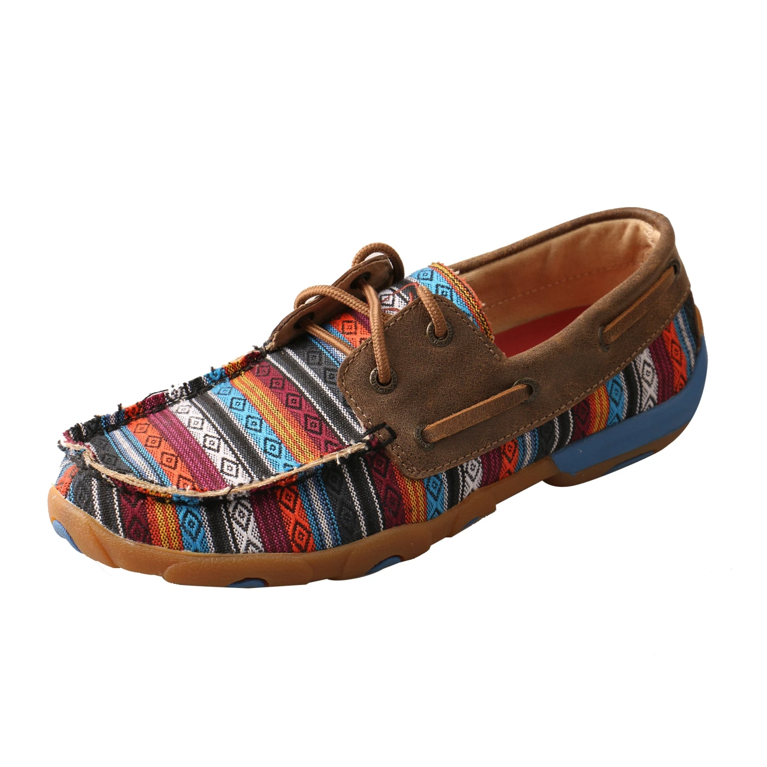 'Twisted X' Women's Driving Moccasin - Serape / Bomber 3 'Twisted X' Women's Driving Moccasin - Serape / Bomber