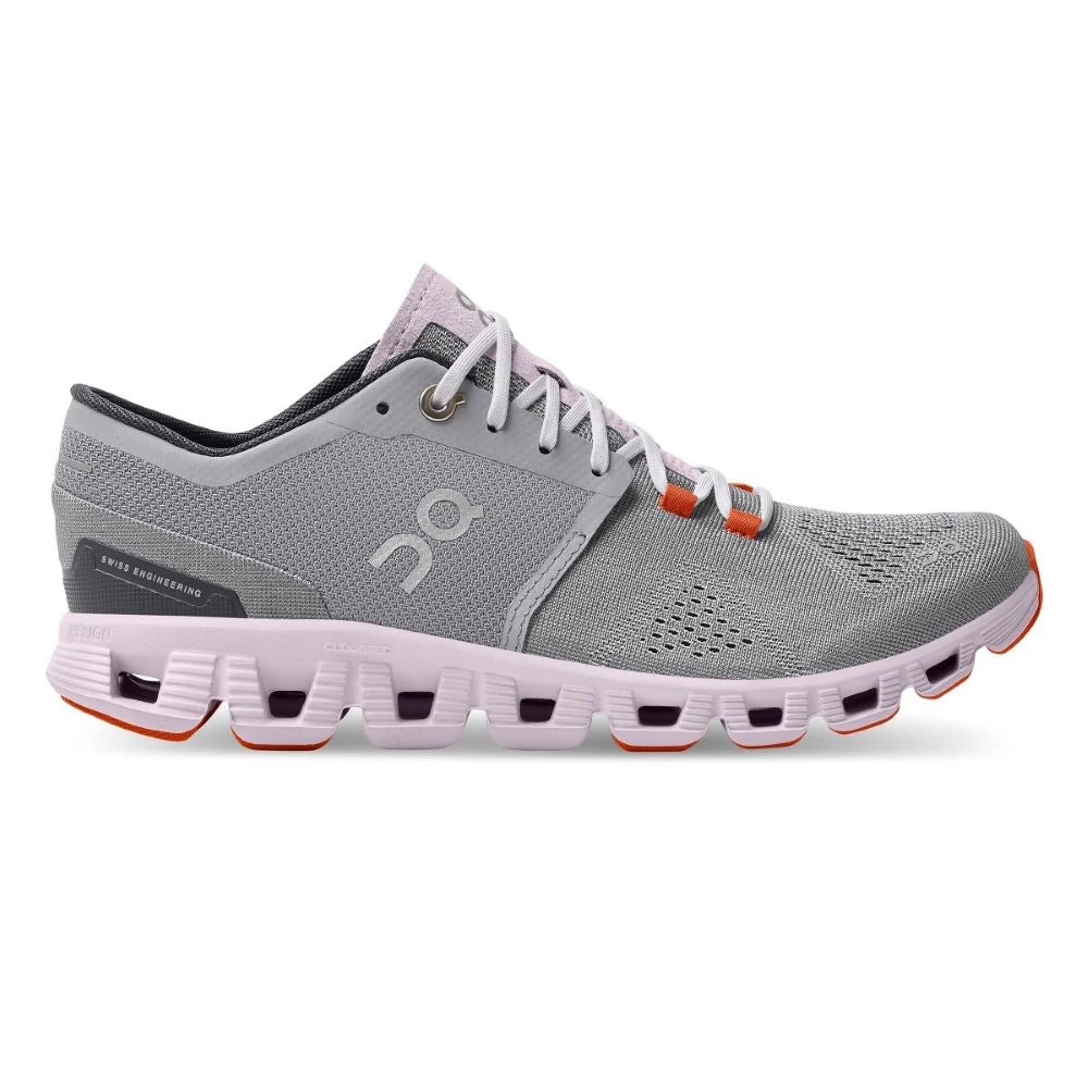 'On Running' Women's Cloud X - Alloy / Lily 3 'On Running' Women's Cloud X - Alloy / Lily